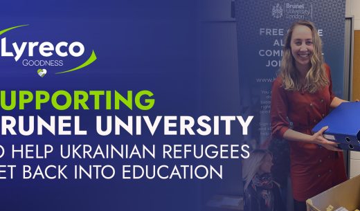 Lyreco & Brunel University Support Ukrainian Refugees