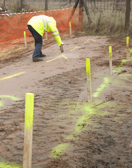 Acrylic Line Marker