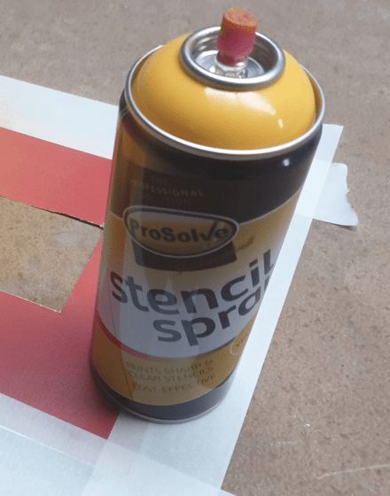 Stencil Spray