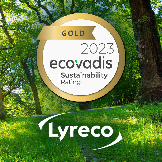 Lyreco awarded the Ecovadis Gold Medal