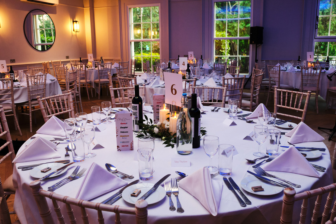 Tablescape at the Lyreco Goodness Charity Dinner 2024