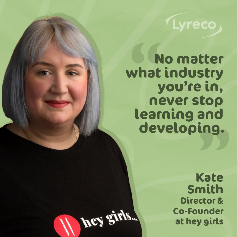 Kate Smith, Director & Co-Founder of Hey Girls